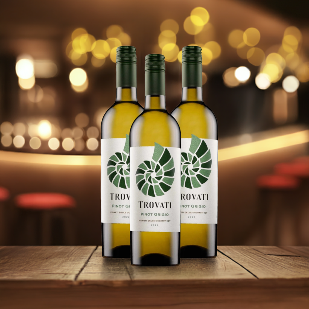3 garrafas Trovati, Pinot Grigio Vigneti delle Dolomiti IGT